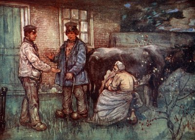 The Sale of a Cow, 1904 by Nico Jungman